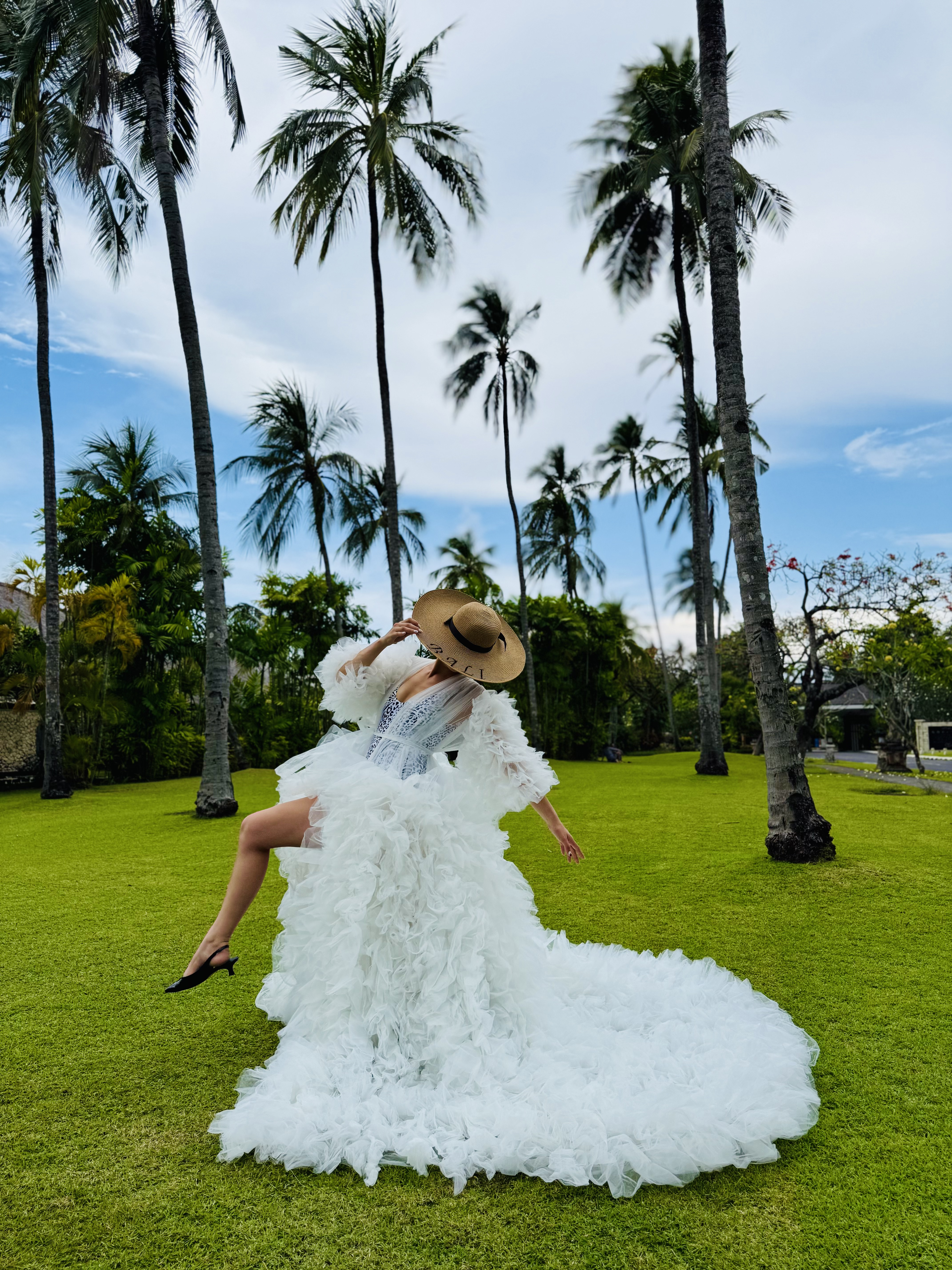 Modern White Dress