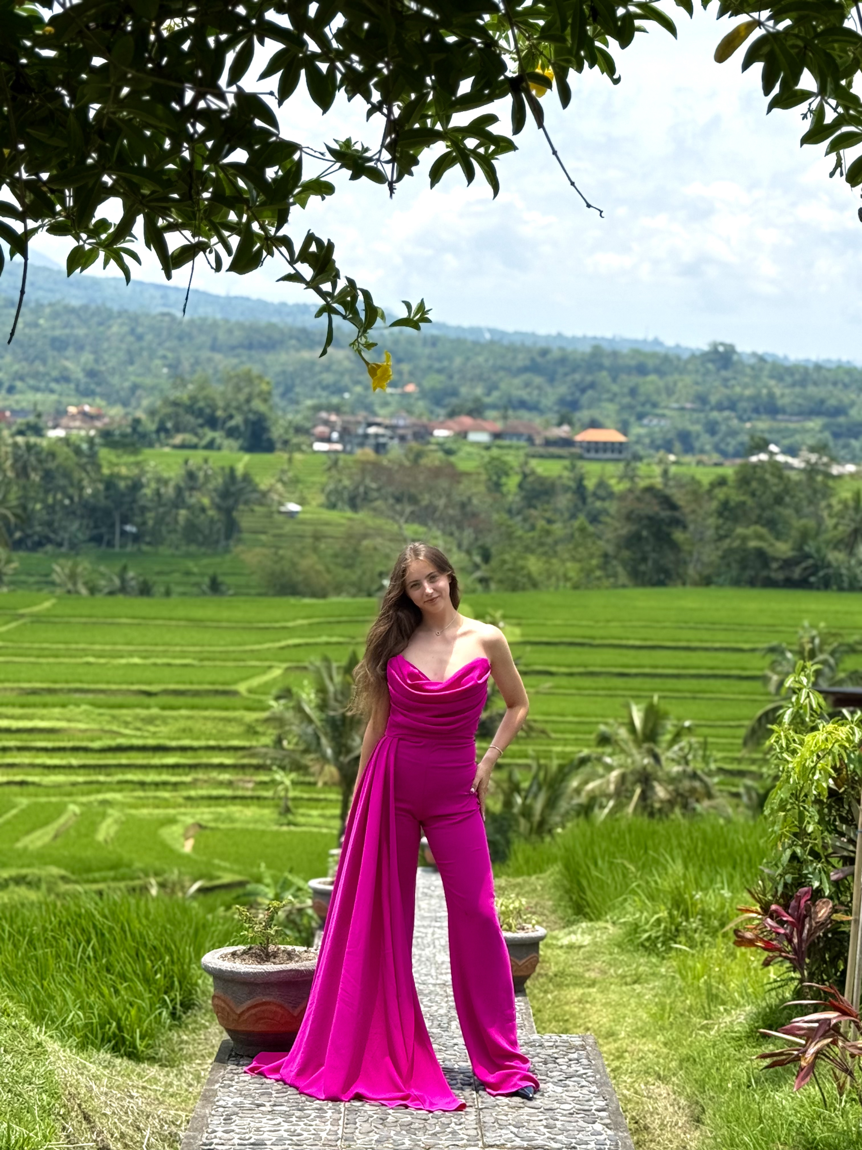 Draped Jumpsuit